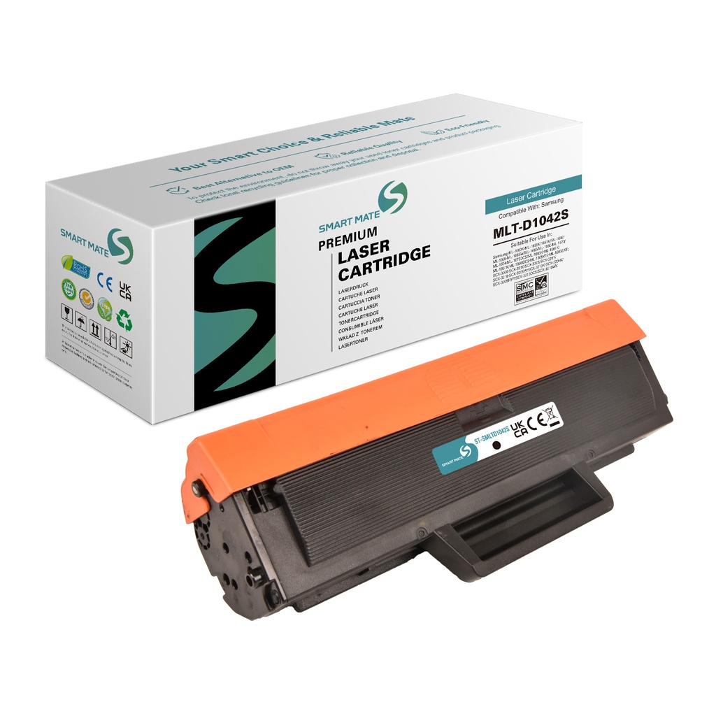 SMART MATE Remanufactured Samsung SU737A (MLT-D1042S) Toner Mono