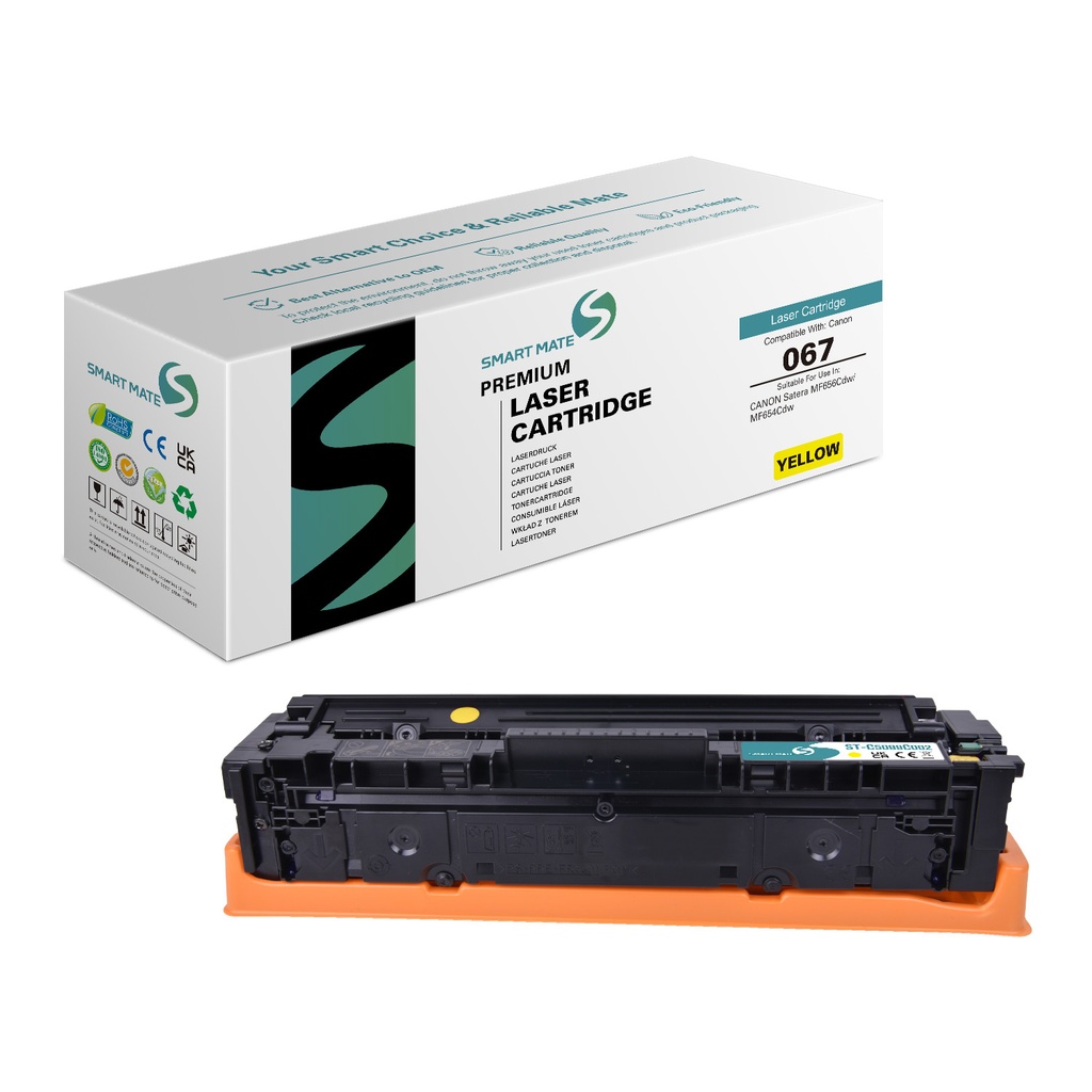 SMART MATE Remanufactured HP 5099C002 (067) Toner Yellow
